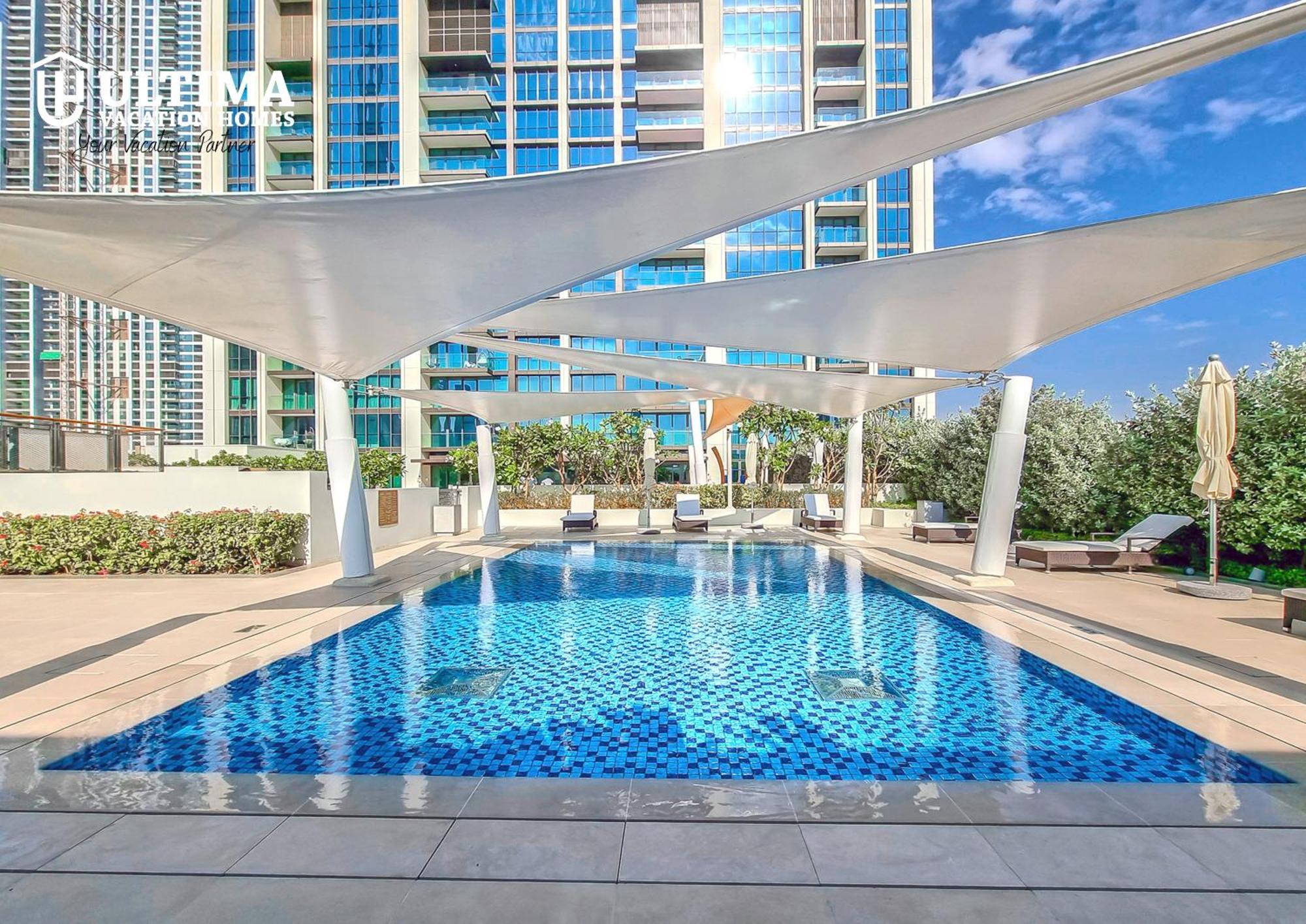 Elegant Apartment With Direct Access To Dubai Mall Luaran gambar