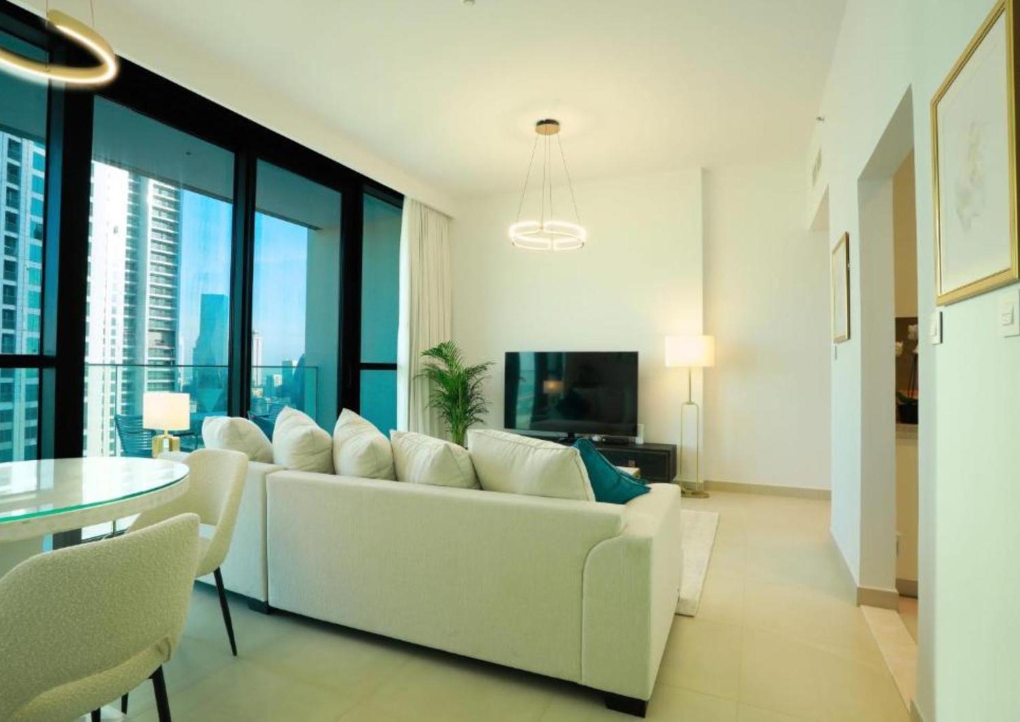 Elegant Apartment With Direct Access To Dubai Mall Luaran gambar