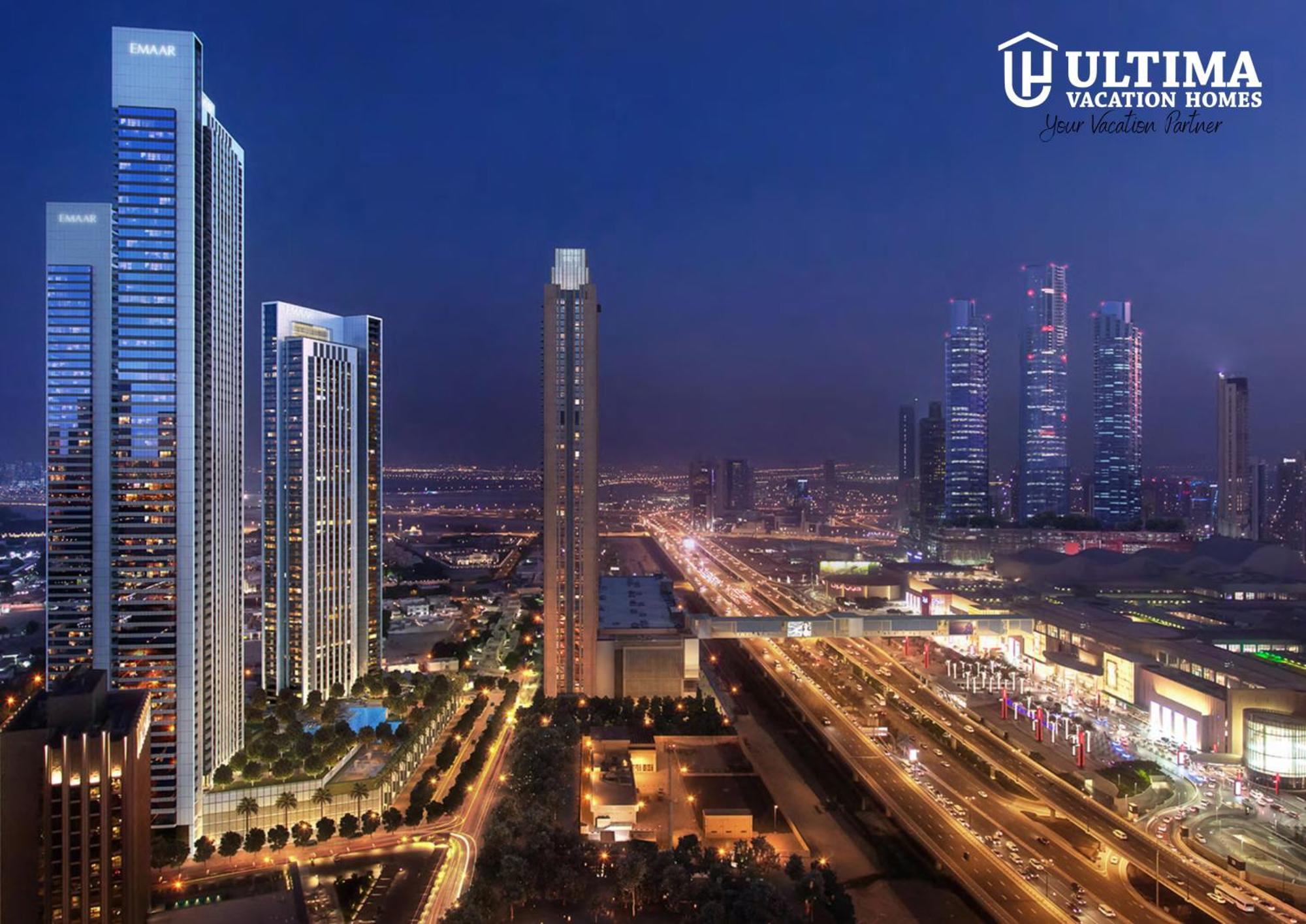 Elegant Apartment With Direct Access To Dubai Mall Luaran gambar