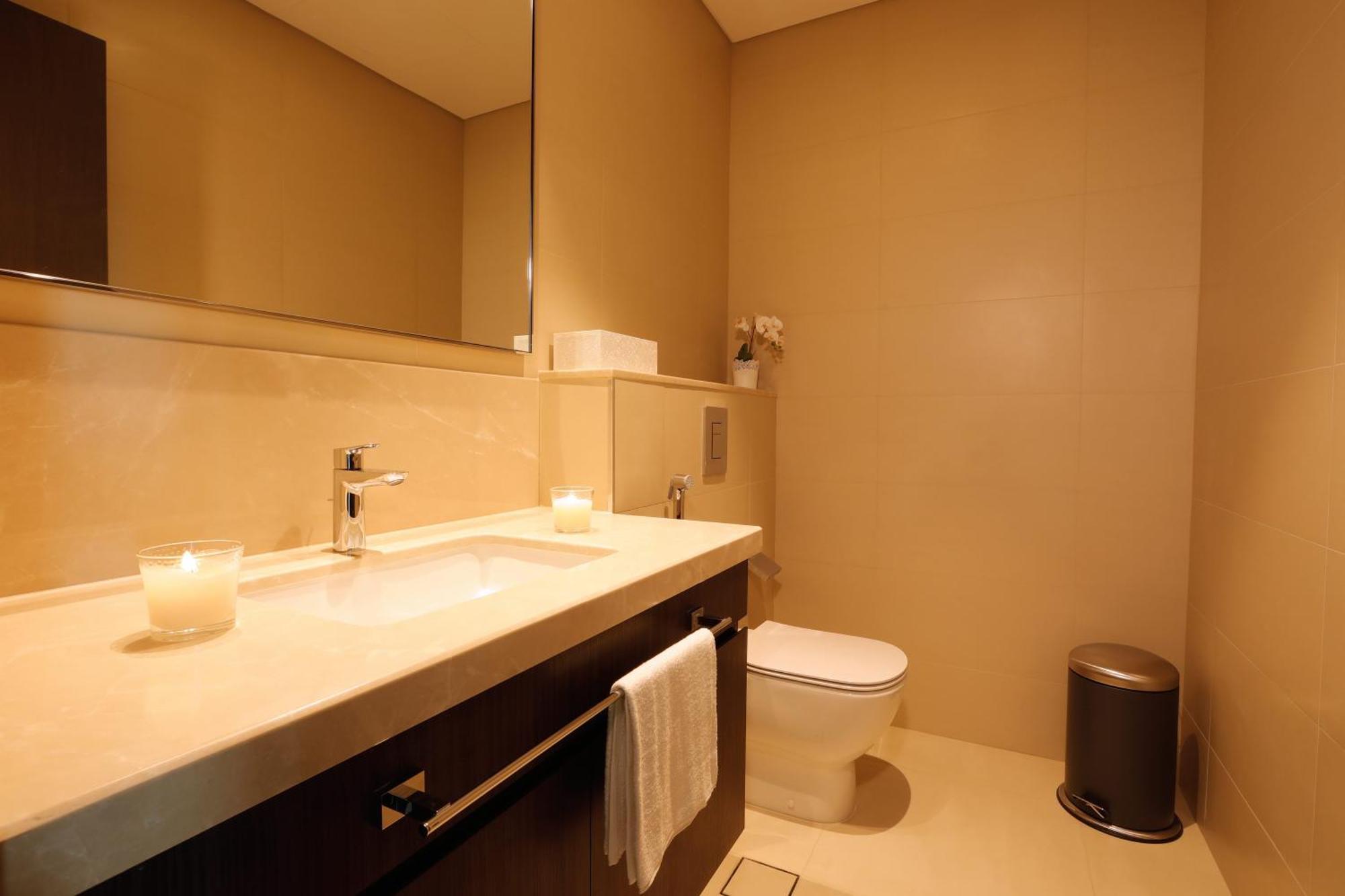 Elegant Apartment With Direct Access To Dubai Mall Luaran gambar