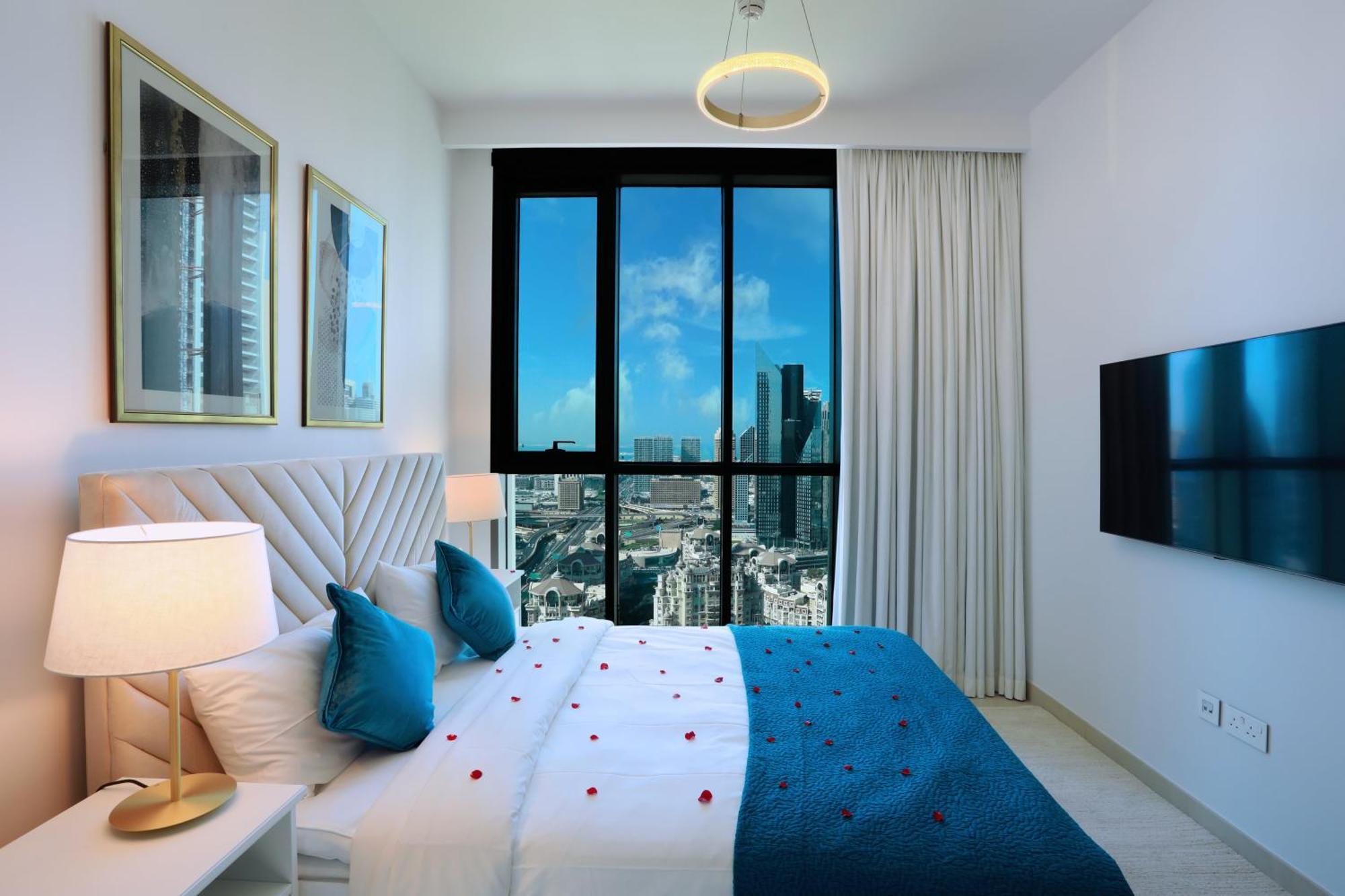 Elegant Apartment With Direct Access To Dubai Mall Luaran gambar