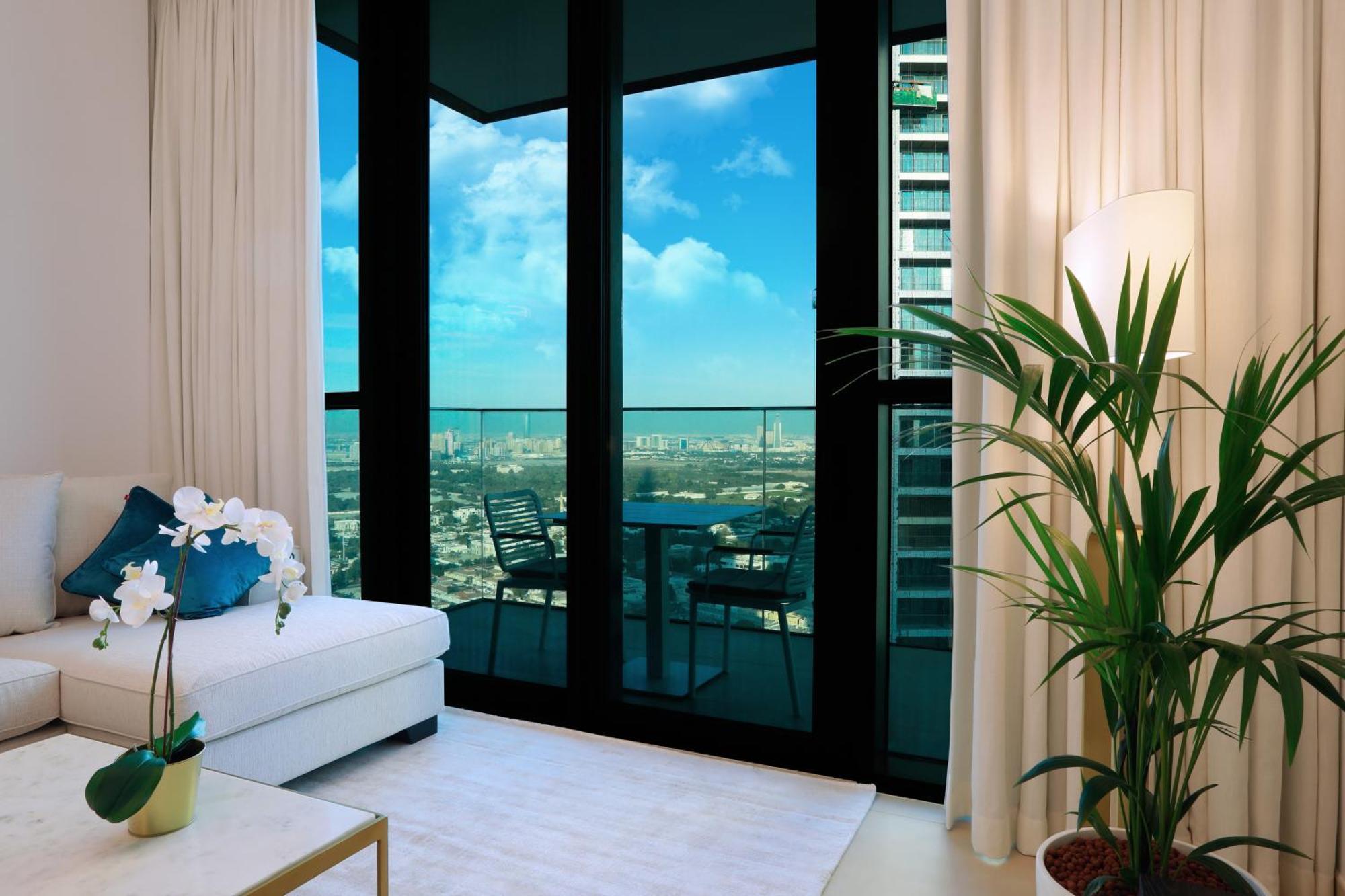 Elegant Apartment With Direct Access To Dubai Mall Luaran gambar