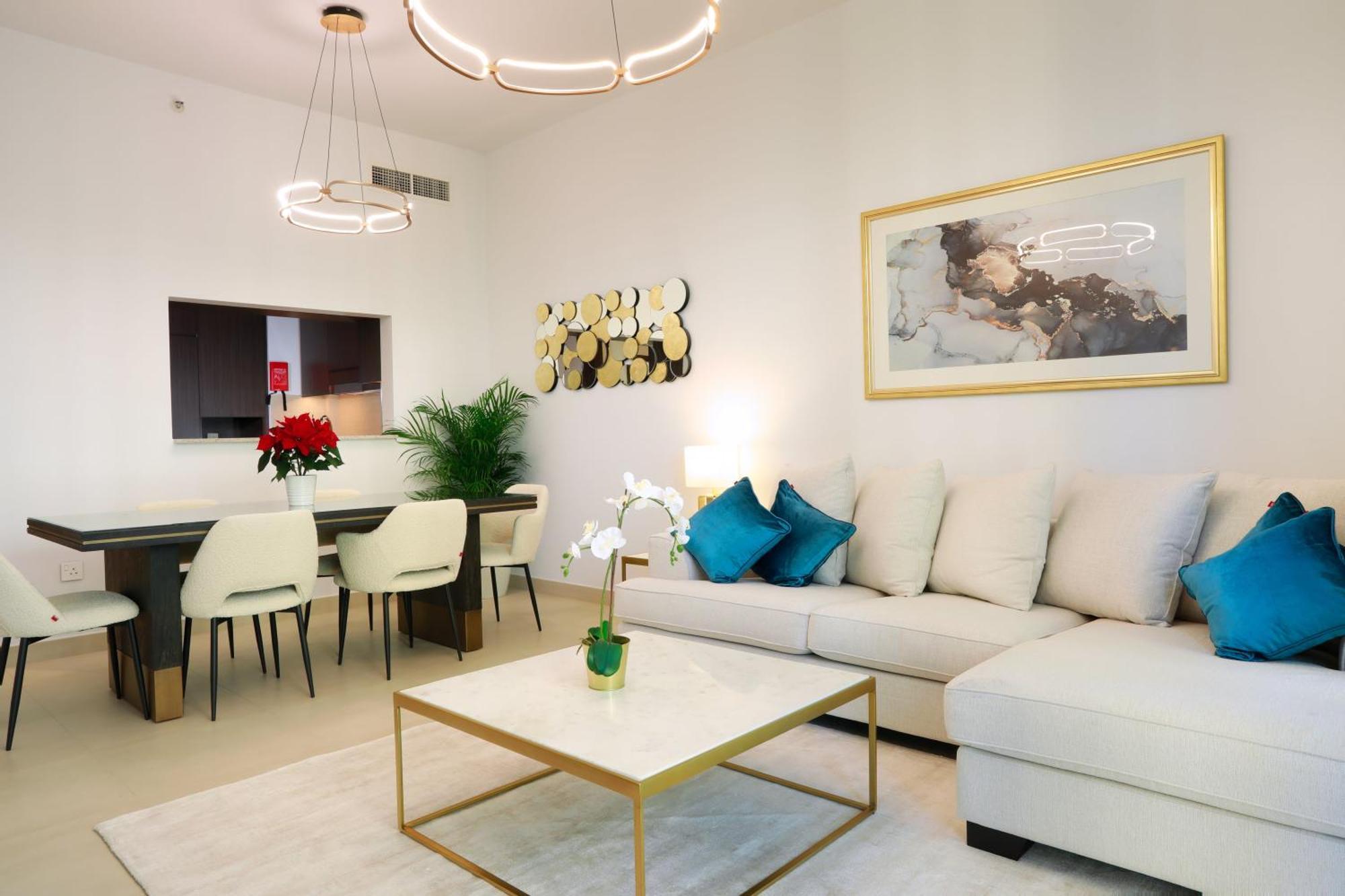 Elegant Apartment With Direct Access To Dubai Mall Luaran gambar