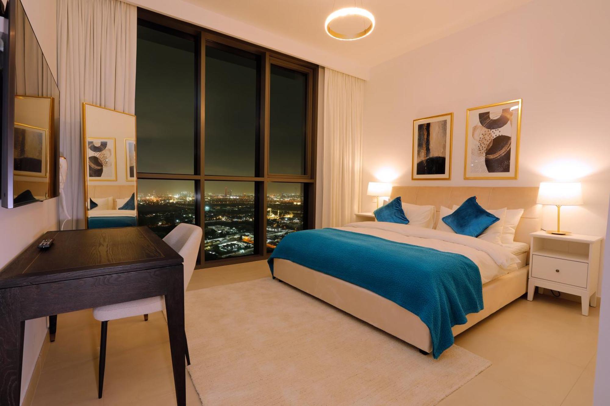 Elegant Apartment With Direct Access To Dubai Mall Luaran gambar
